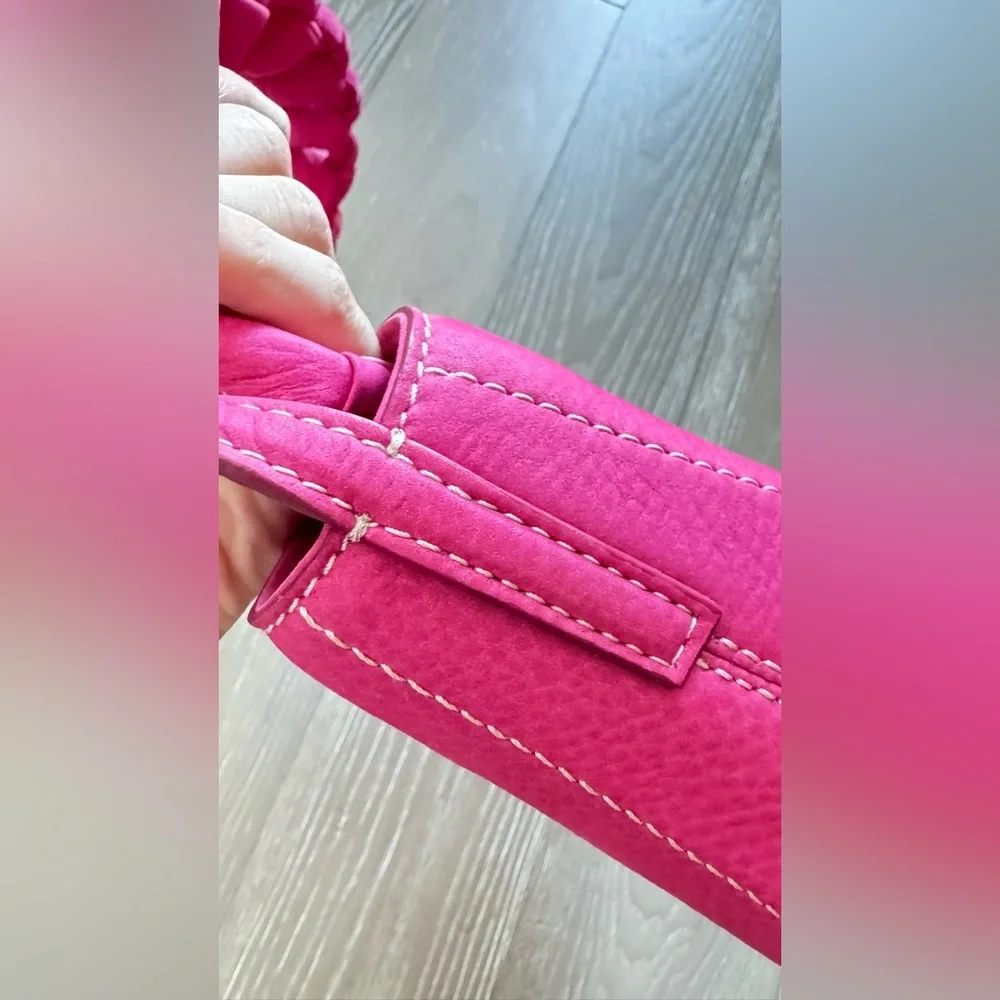 Jacquemus Noeud Bag in Pink - Picture 13 of 16